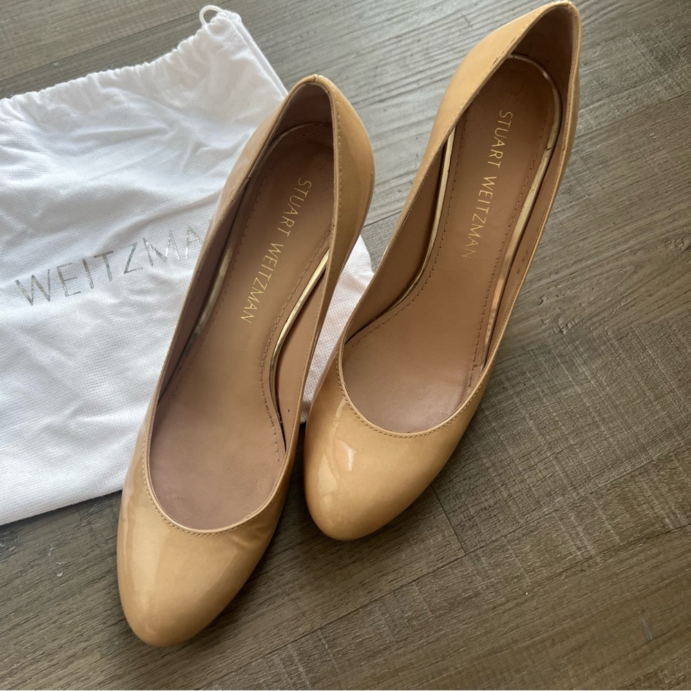 Stuart Weitzman Women's Tan Pumps Size US 7.5